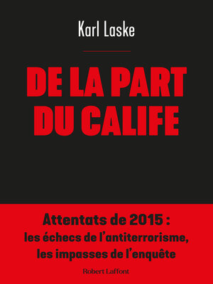 cover image of De la part du Calife